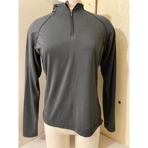 Columbia Women's Size Medium Titanium Long Sleeve 1/4 Zip Shirt Outdoors‎ Active